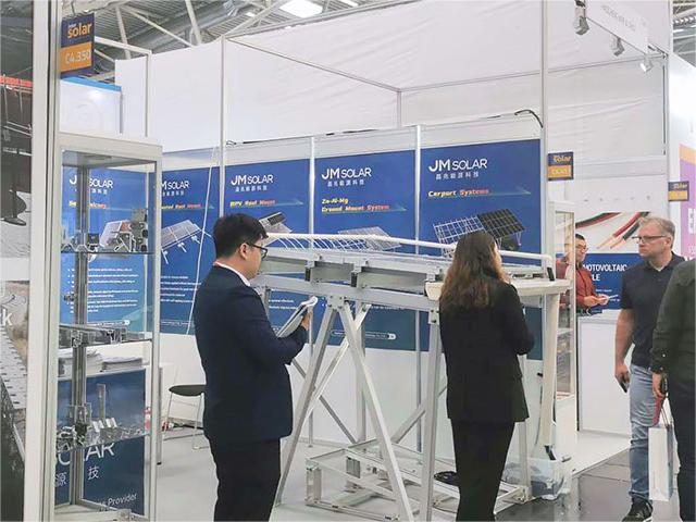 2023 Intersolar Europe in Germany、ジンメガ オン ステージ