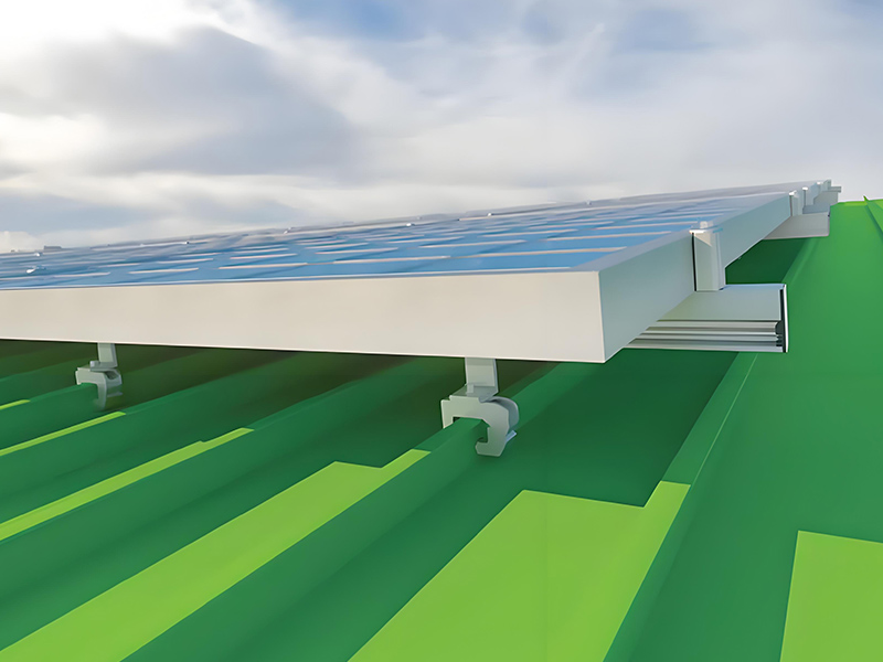 Standing Seam Solar Roof Mini Clamp