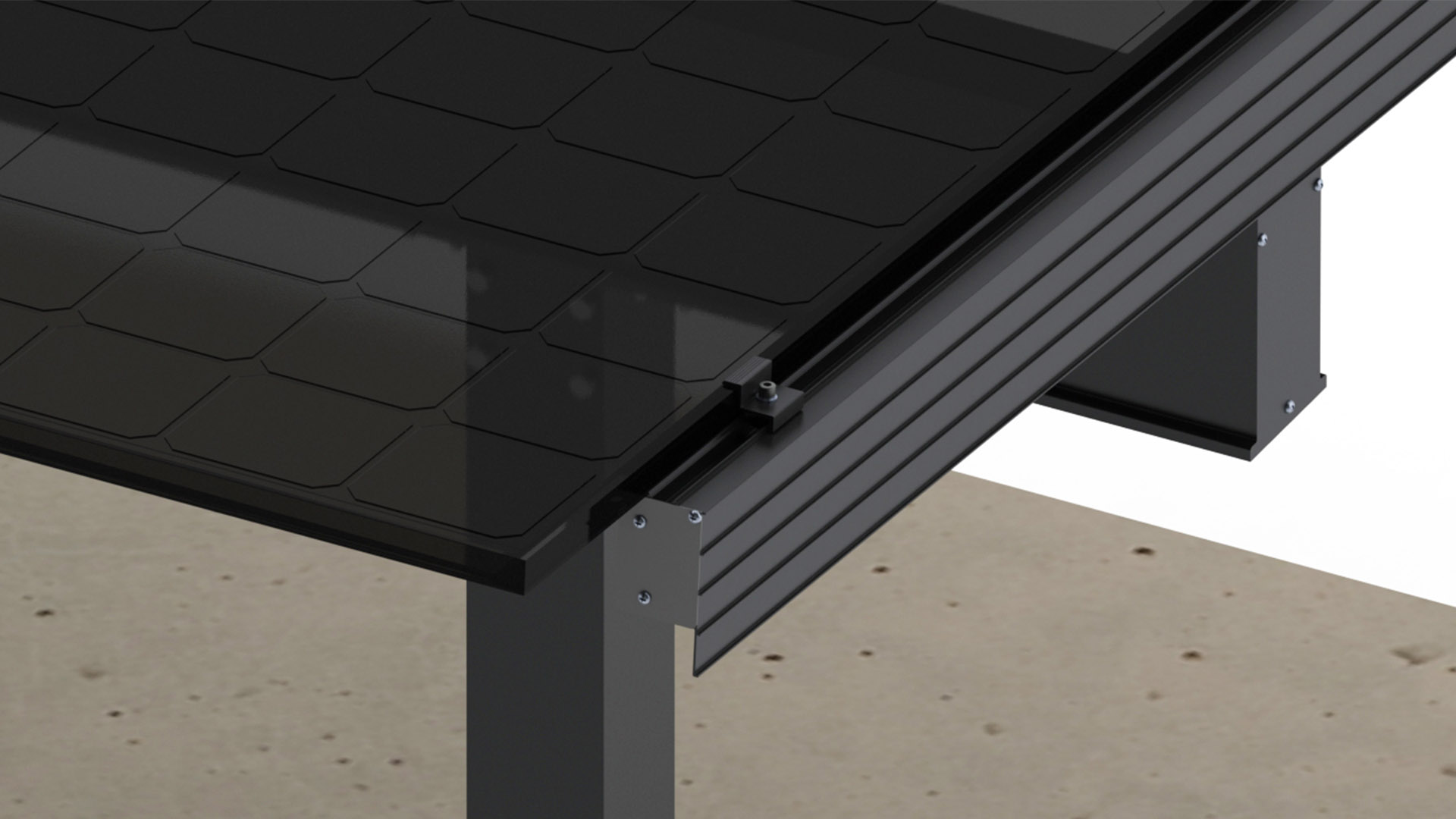 Solar Carport Mounting Solution